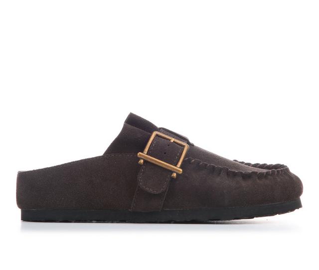 Women's Project  Cloud Hoops Mules in Bitter Chocolat color