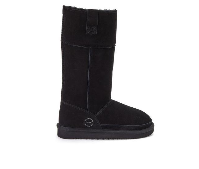 Women's Dearfoams Rayna Boot Winter Boots in Black color