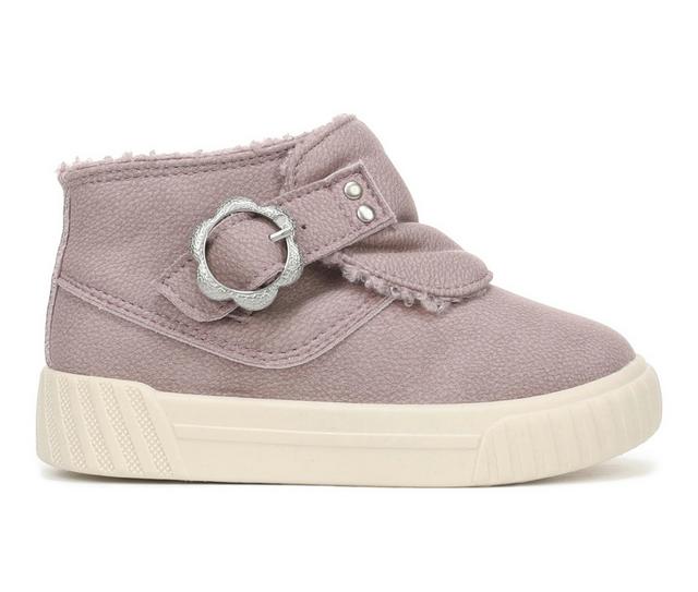 Girls' Blowfish Malibu Little Kid Whisker-T High-Top Sneakers in Dusty Lavender color