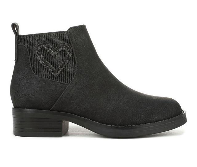 Girls' Blowfish Malibu Little Kid & Big Kid Zander-K Boots in Black color