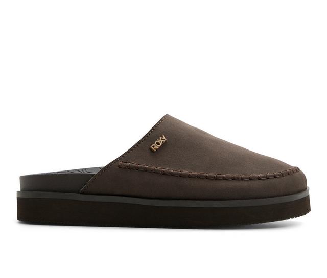Women's Roxy Kahiki Clogs in Brown color