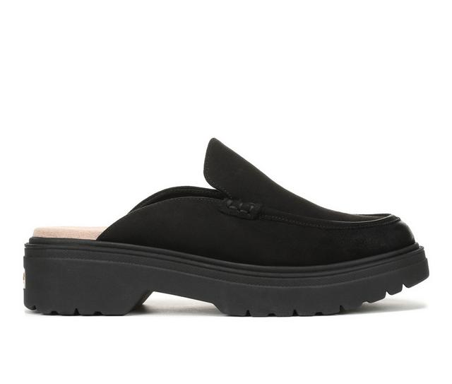 Women's Dr. Scholls Bring It Clog Mules in Black color