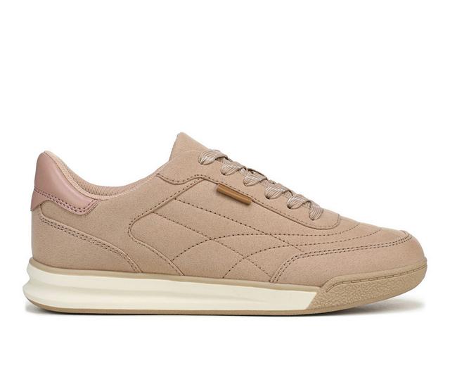 Women's Dr. Scholls Throwback Lace Sneakers in Cuban Sand color