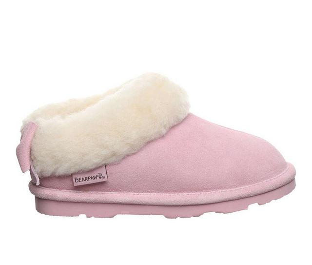 Girls' Bearpaw Little Kid & Big Kid Delanie Booties in Pink Lemonade color