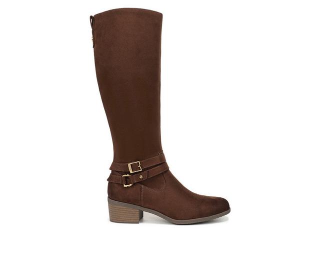 Women's Dr. Scholls Ivy Knee High Boots in Walnut Brown color