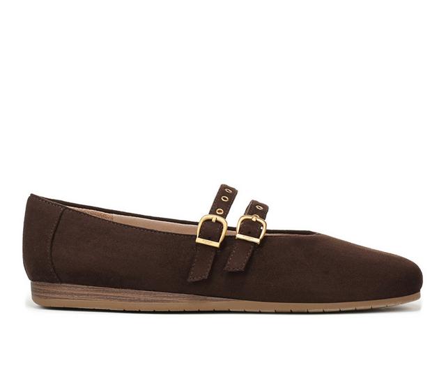 Women's Dr. Scholls Violet Jane Mary Janes in Dark Umber color