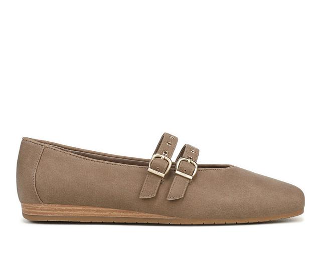 Women's Dr. Scholls Violet Jane Mary Janes in Woodsmoke color