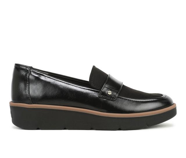 Women's Dr. Scholls Webster Cloud Loafers in Black color