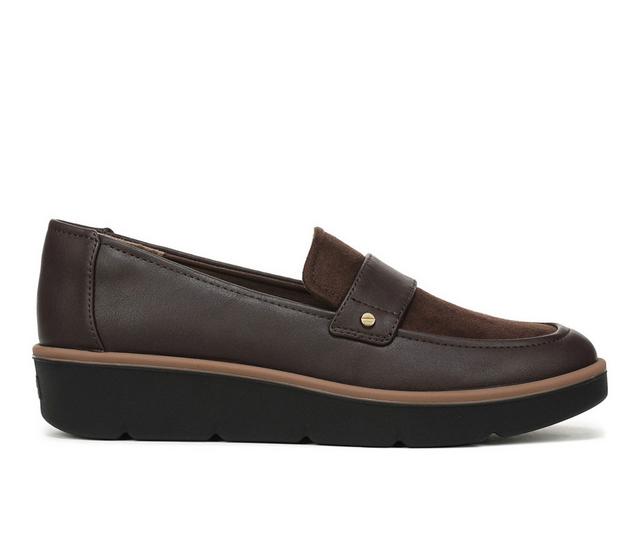 Women's Dr. Scholls Webster Cloud Loafers in Dark Umber color