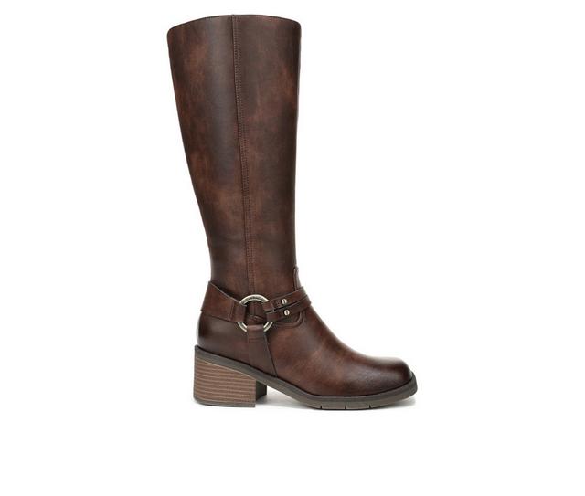 Women's Dr. Scholls Joplin West Knee High Boots in Walnut Brown color
