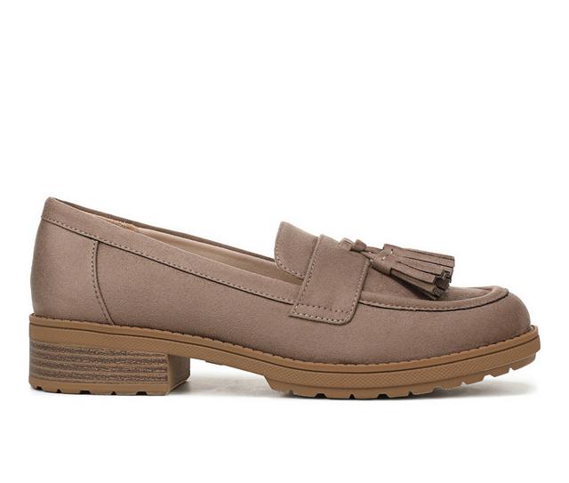 Women's Dr. Scholls Dazzle Loafers in Woodsmoke color