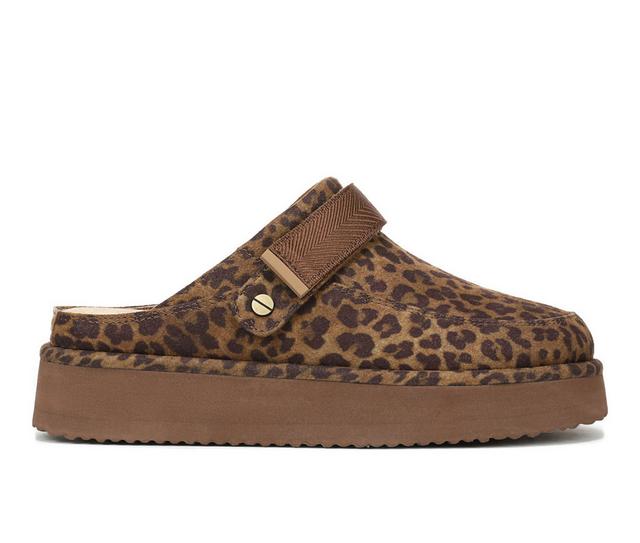 Women's Dr. Scholls Chill Out Clogs in Brown Black color