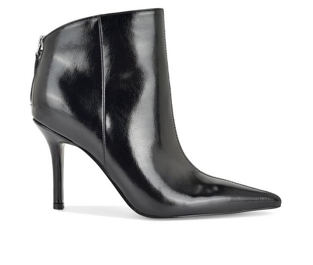 Women's Nine West Gesabel Booties in Black Croco color