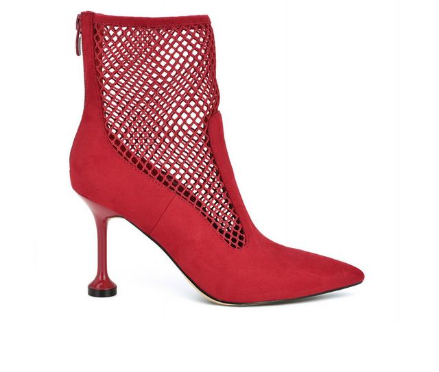 Women's Nine West Goane Booties in Red color