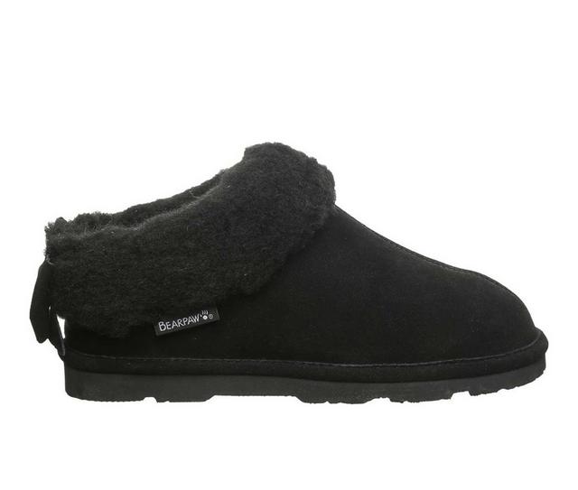 Women's Bearpaw Delanie Cogs in Black color