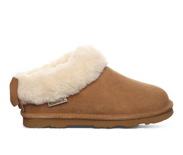 Women's Bearpaw Delanie Cogs in Hickory color