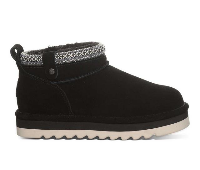 Women's Bearpaw Langly Boots in Black color