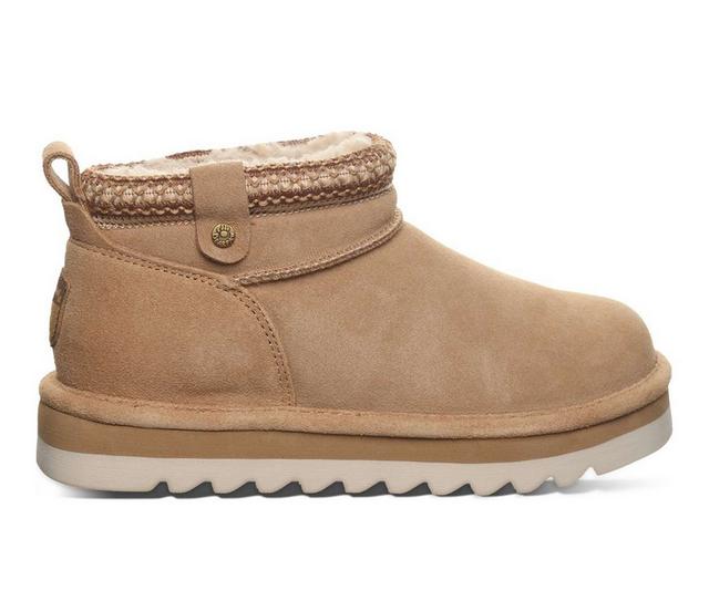Women's Bearpaw Langly Boots in Toffee color