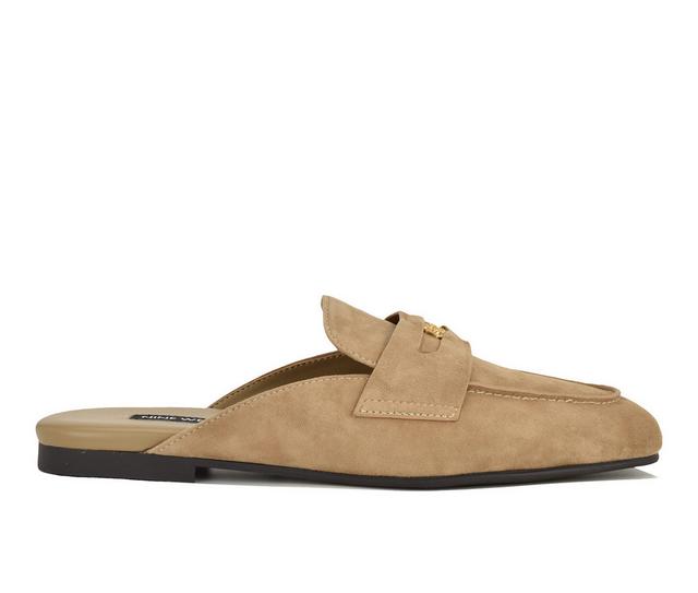 Women's Nine West Evans Loafers in Taupe color