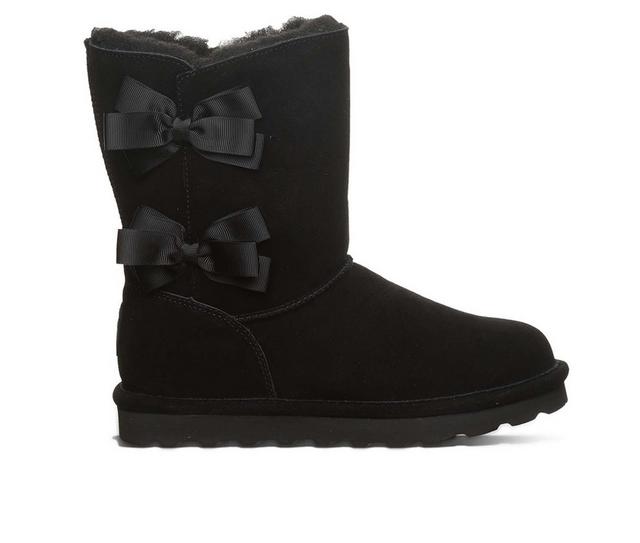 Women's Bearpaw Zaria Winter Boots in Black color