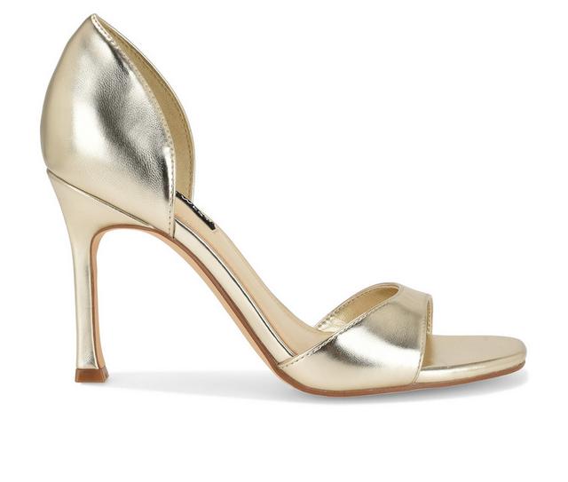 Women's Nine West Kylva Dress Sandals in Gold color