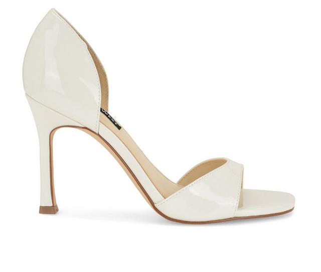 Women's Nine West Kylva Dress Sandals in Silver color