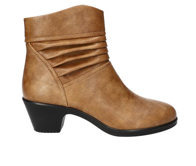 Women's Easy Street Bess Booties in Sand color