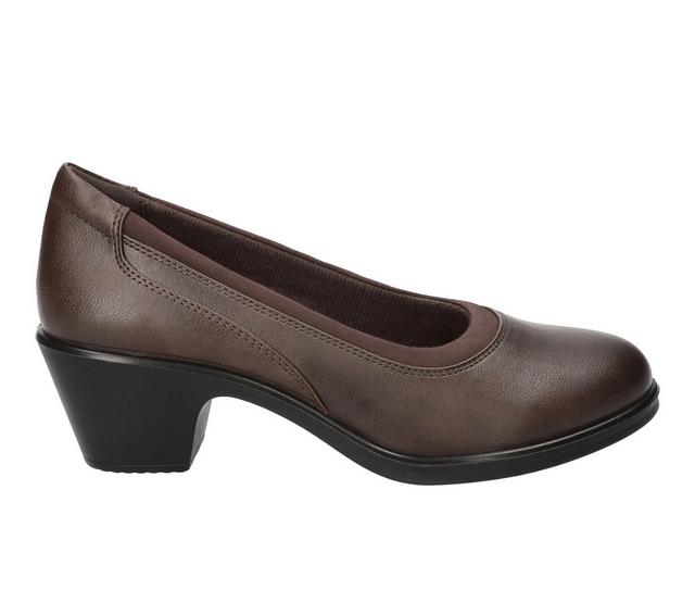 Women's Easy Street Chyler Pumps in Brown color