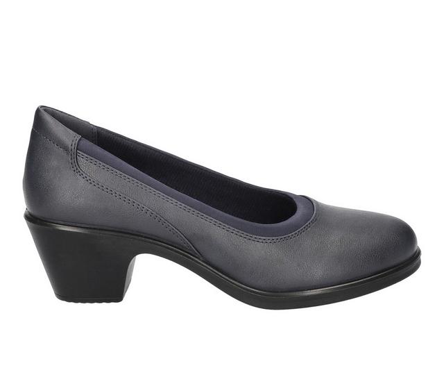 Women's Easy Street Chyler Pumps in Navy color