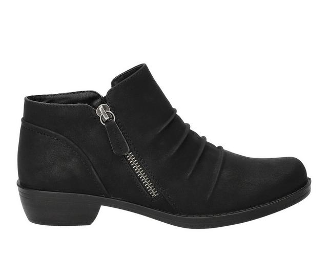 Women's Easy Street Jacoba Ankle Boots in Black Matte color
