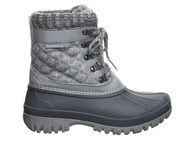 Women's Bearpaw Nadja Winter Boots in Charcoal color