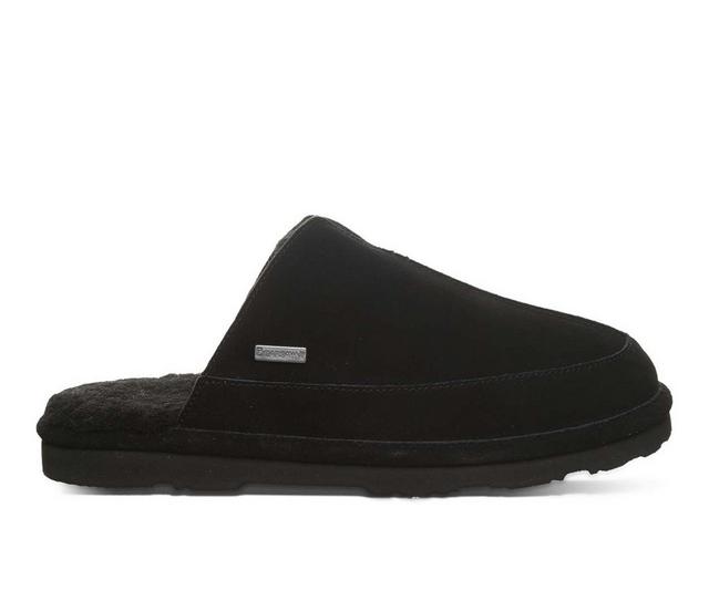 Men's Bearpaw Walker Slippers in Black color