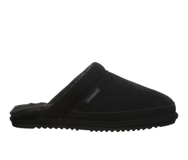 Men's Bearpaw Ezrah Slippers in Black color