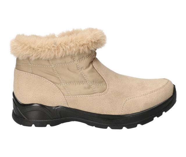 Women's Easy Street Sleet Winter Boots in Dark Stone color