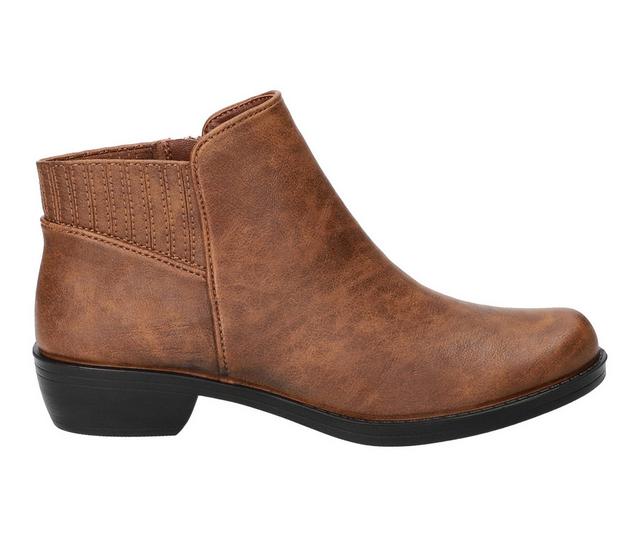 Women's Easy Street Solstice Booties in Tan color