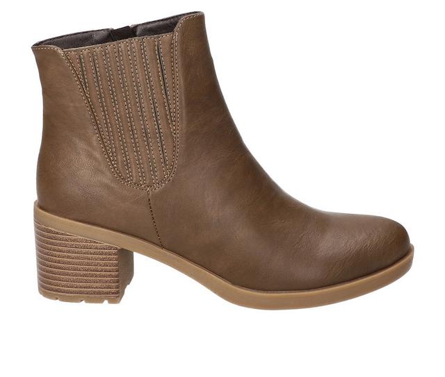 Women's Easy Street Tulsa Booties in Taupe color