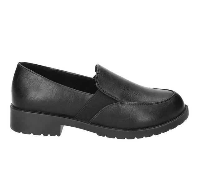 Women's Easy Street Vanessa Loafers in Black color