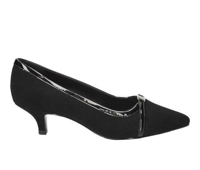 Easy Street Zayn Pumps in Black Lamy color