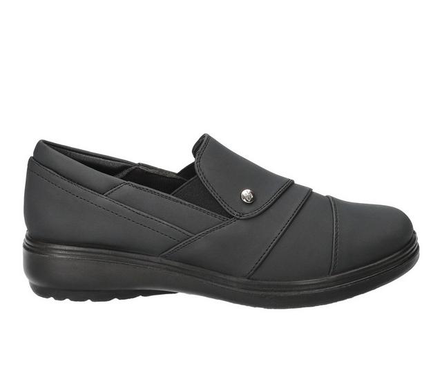 Women's Easy Street Zilla Slip-on Shoes in Black color