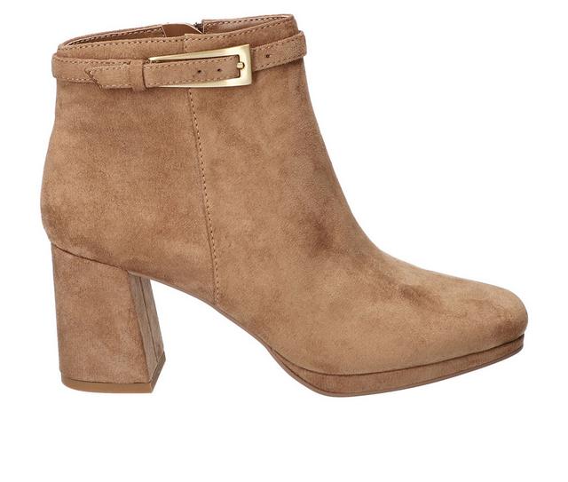 Bella Vita Hudson Booties in Beige color