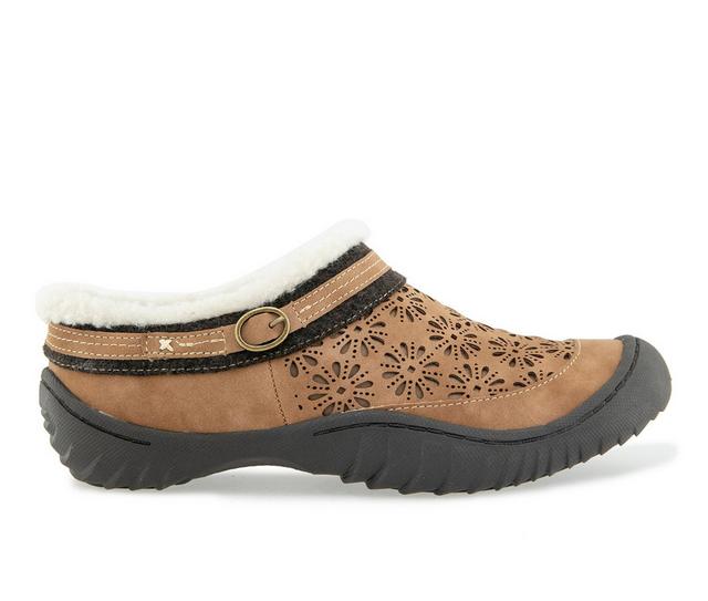 Women's JBU Ginger Encore Slip-ons in Tan color
