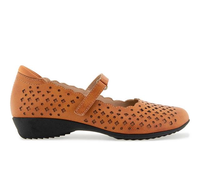 Women's JBU Nancy Mary Janes in Tan color