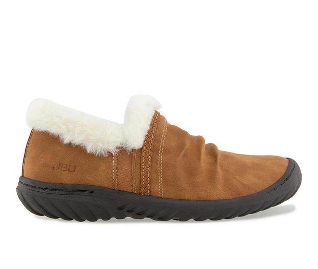 Women's JBU Reese Water Resistant Slip-ons in Tan color
