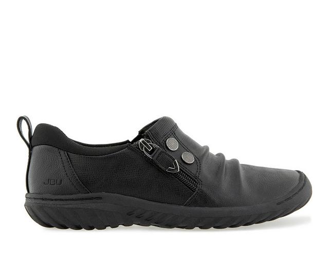 Women's JBU Romi Casual Shoes in Black color