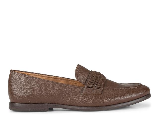 Women's Baretraps Lasha Loafers in Dark Brown color