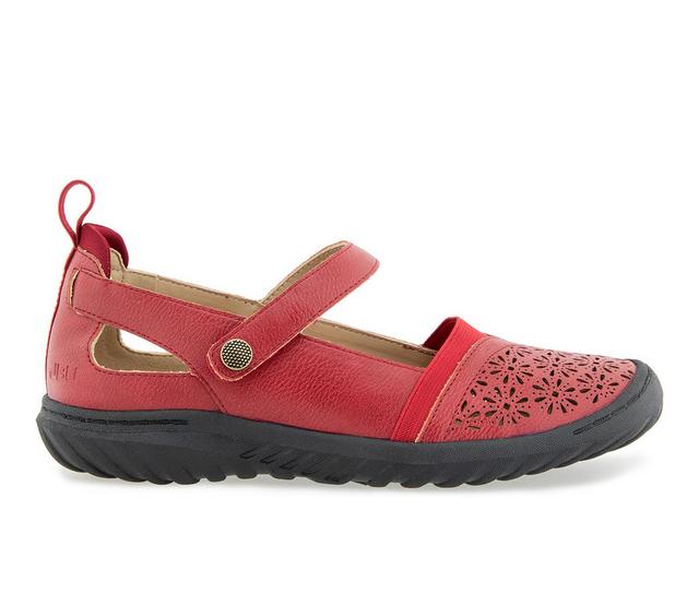 Women's JBU Rya Mary Janes in Red color
