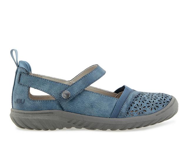 Women's JBU Rya Mary Janes in Denim color
