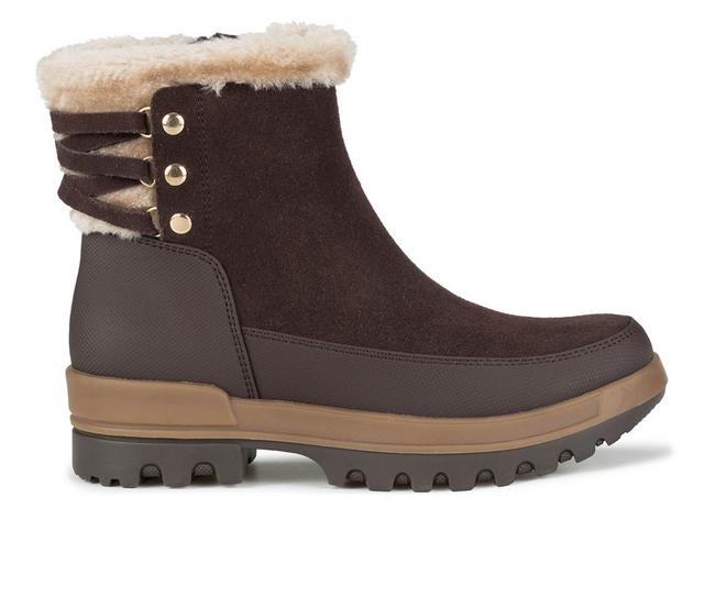 Women's Baretraps Nalana Winter Boots in Dark Brown color