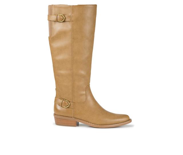 Women's Baretraps Norry Riding Knee High Boots in Whiskey color