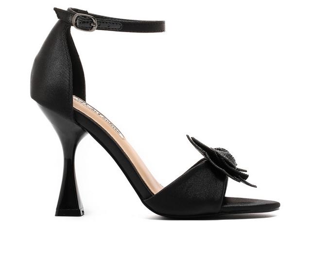 Lady Couture Cher Dress Sandals in Black color